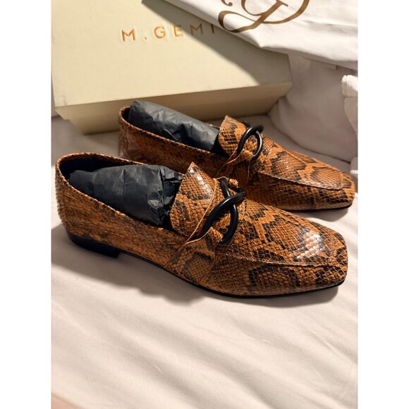 NWT M. GEMI The Silvia Snakeskin Leather size 40 - Picture 10 of 12